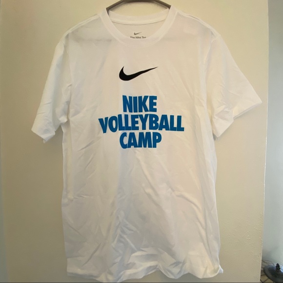 Nike Tops - Nike White Woman’s Tee Volleyball